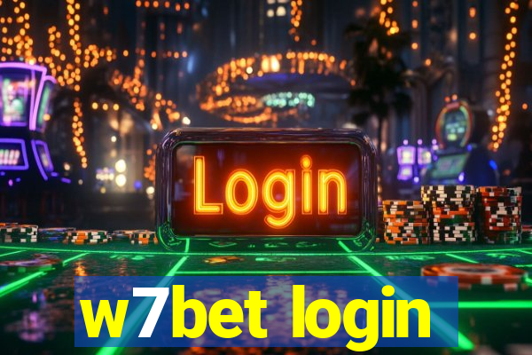 w7bet login